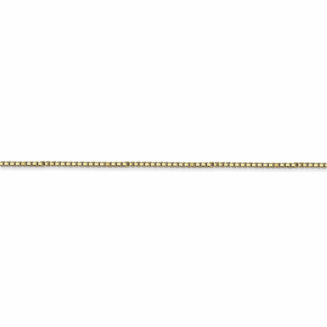 10k Yellow Gold Box Chain 1MM