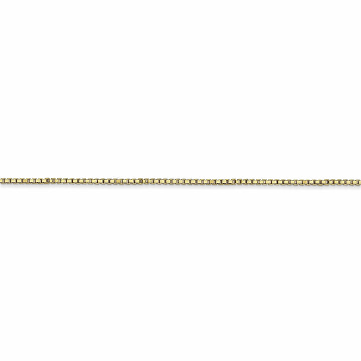 10k Yellow Gold Box Chain 1MM