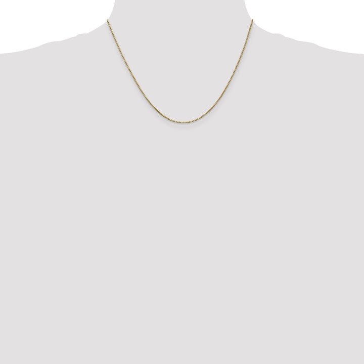 10k Yellow Gold Box Chain 1MM