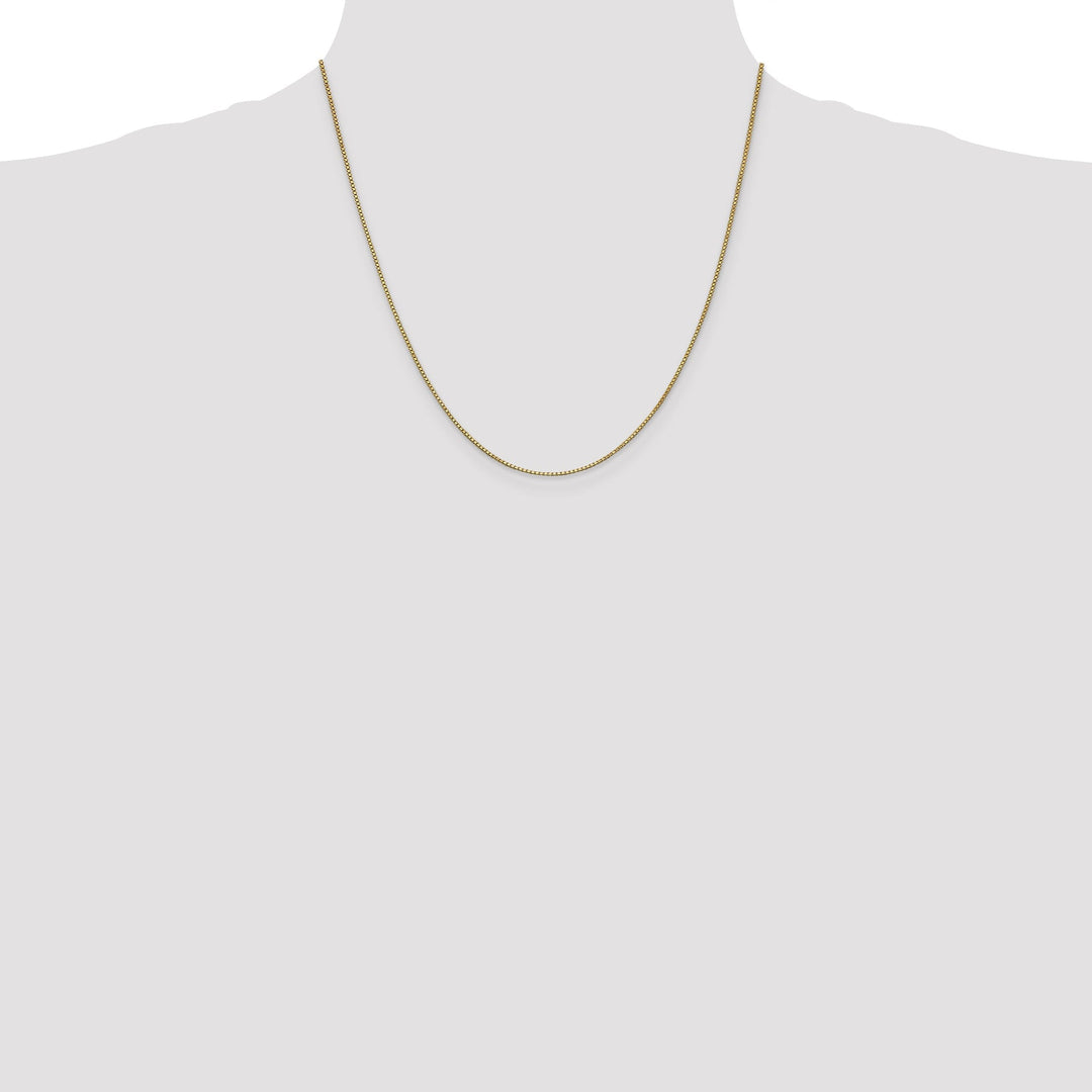 10k Yellow Gold Box Chain 1MM