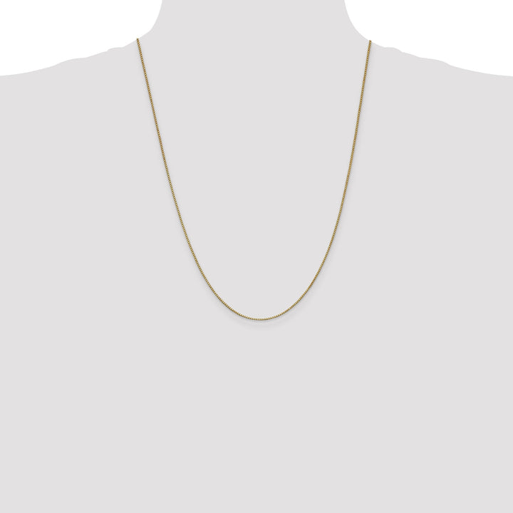 10k Yellow Gold Box Chain 1MM