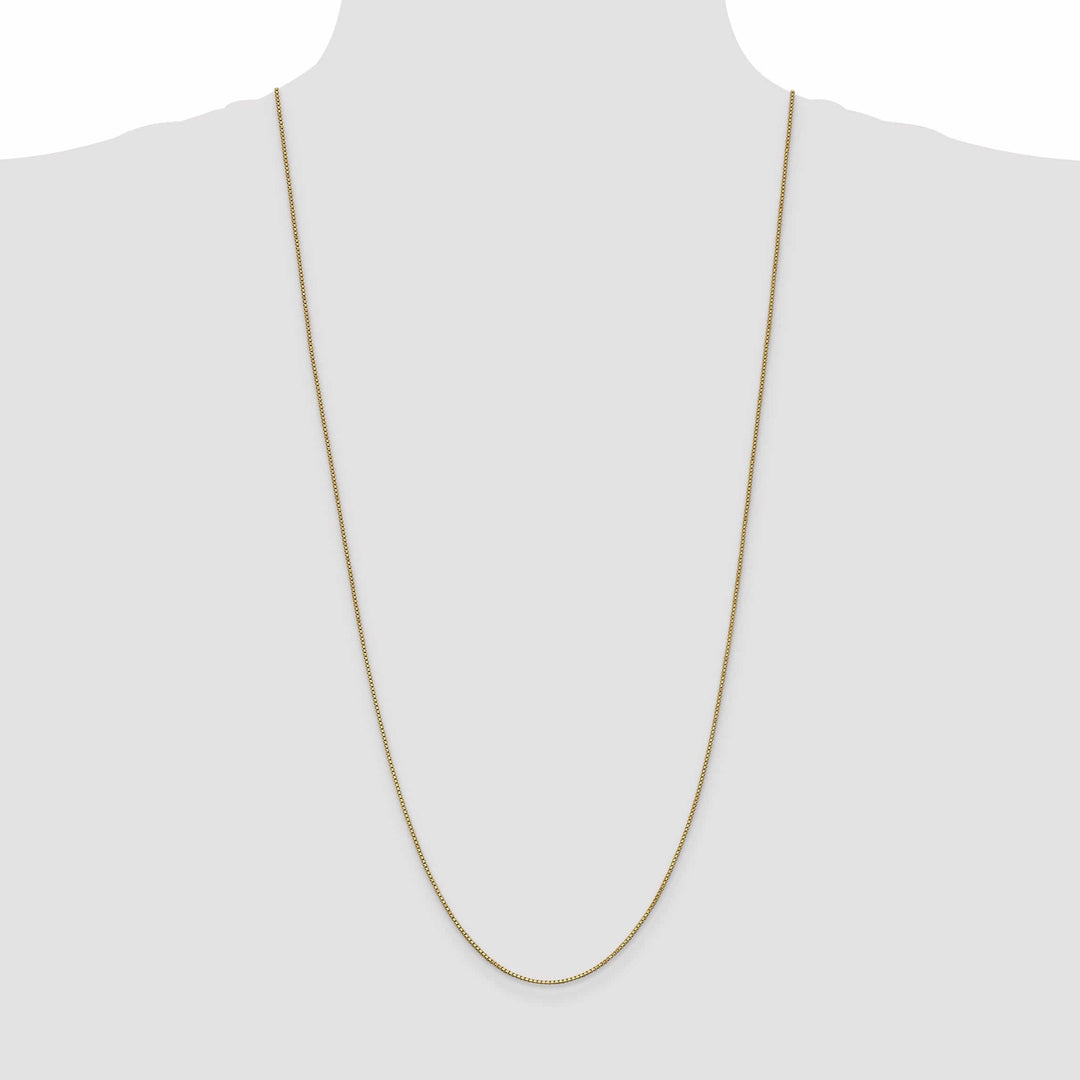 10k Yellow Gold Box Chain 1MM