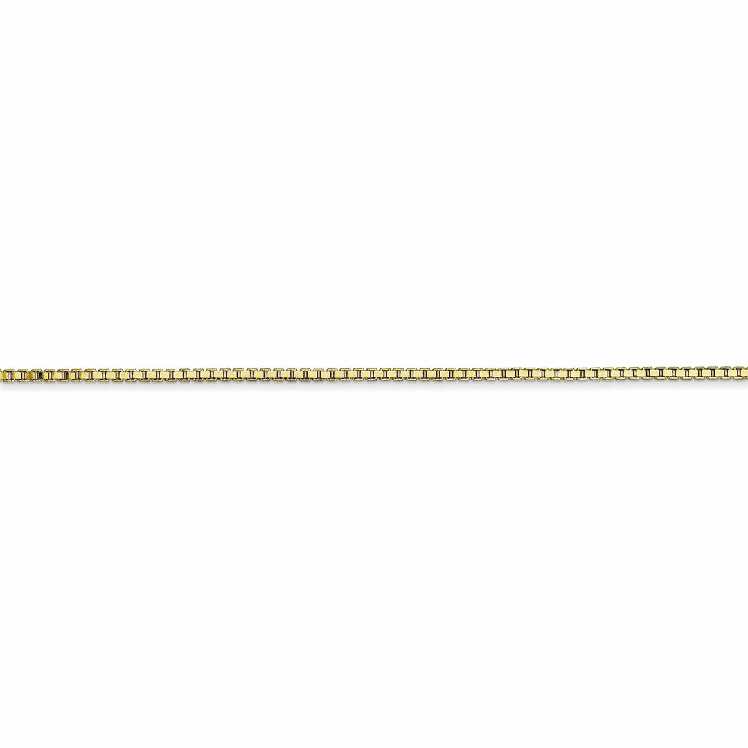 10k Yellow Gold Box Chain 1.10MM