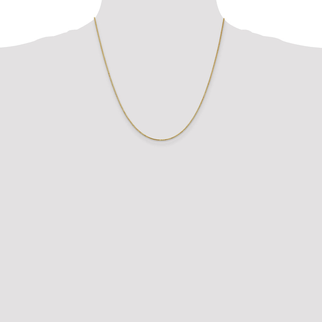 10k Yellow Gold Box Chain 1.10MM