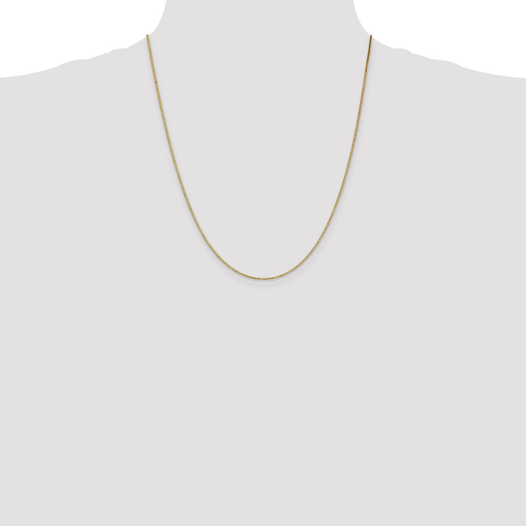 10k Yellow Gold Box Chain 1.10MM