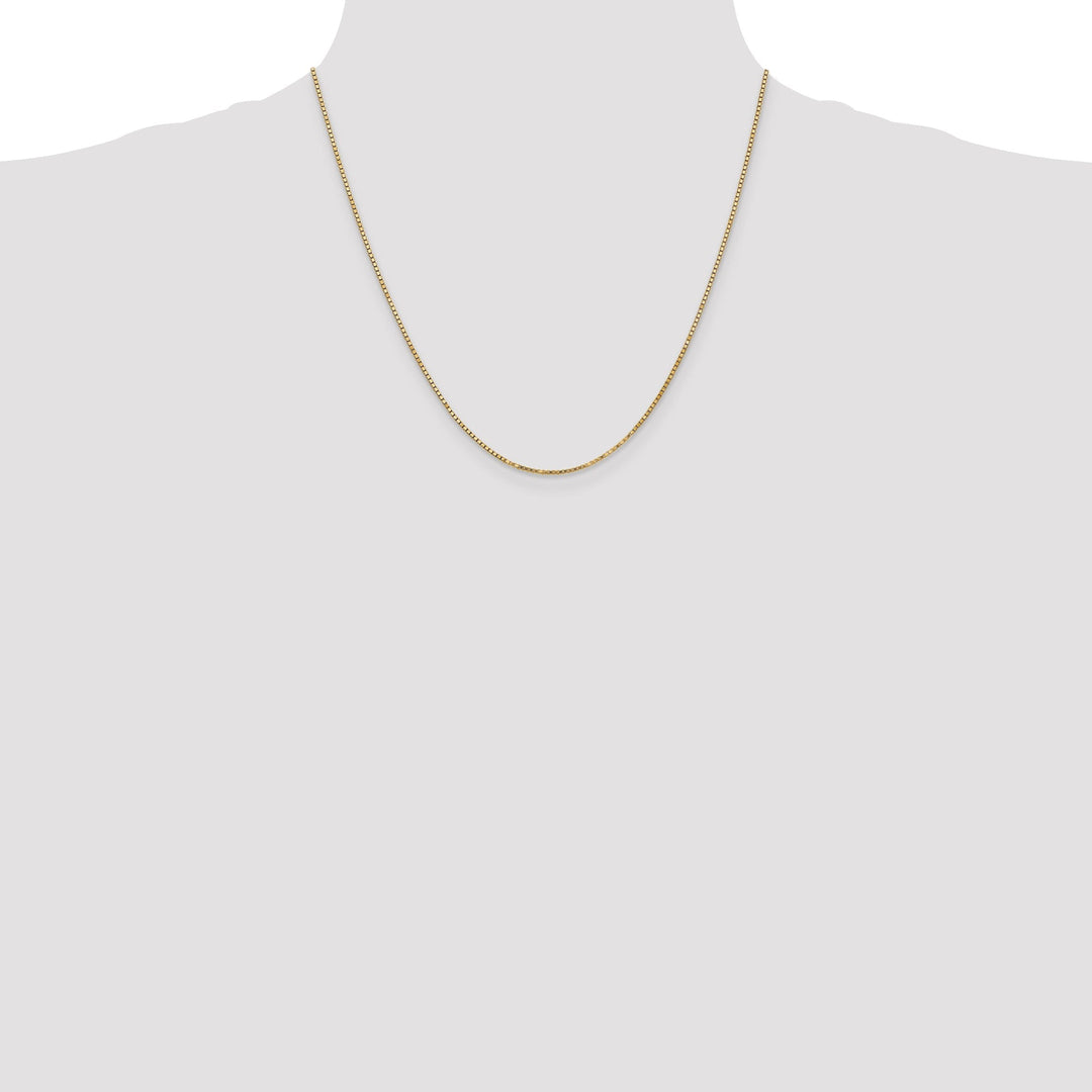 10k Yellow Gold Box Chain 1.25MM