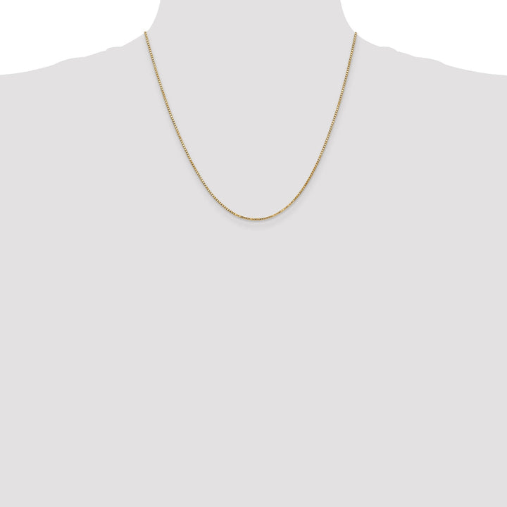 10k Yellow Gold Box Chain 1.25MM