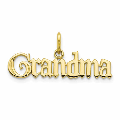 10k Yellow Gold Polished Finish Grandma Pendant at $ 54.3 only from Jewelryshopping.com