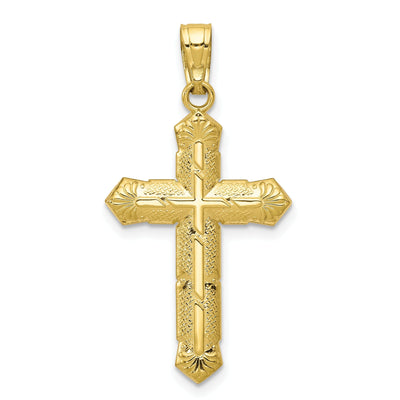 Yellow Gold Polished Passion Cross Pendant at $ 76.3 only from Jewelryshopping.com
