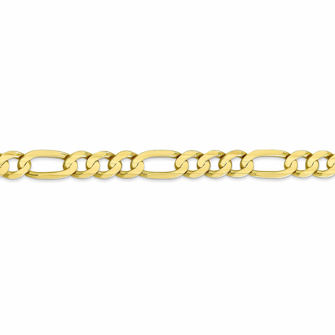 10k Yellow Gold Light Figaro Chain 6.75MM