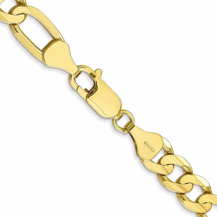 10k Yellow Gold Light Figaro Chain 6.75MM
