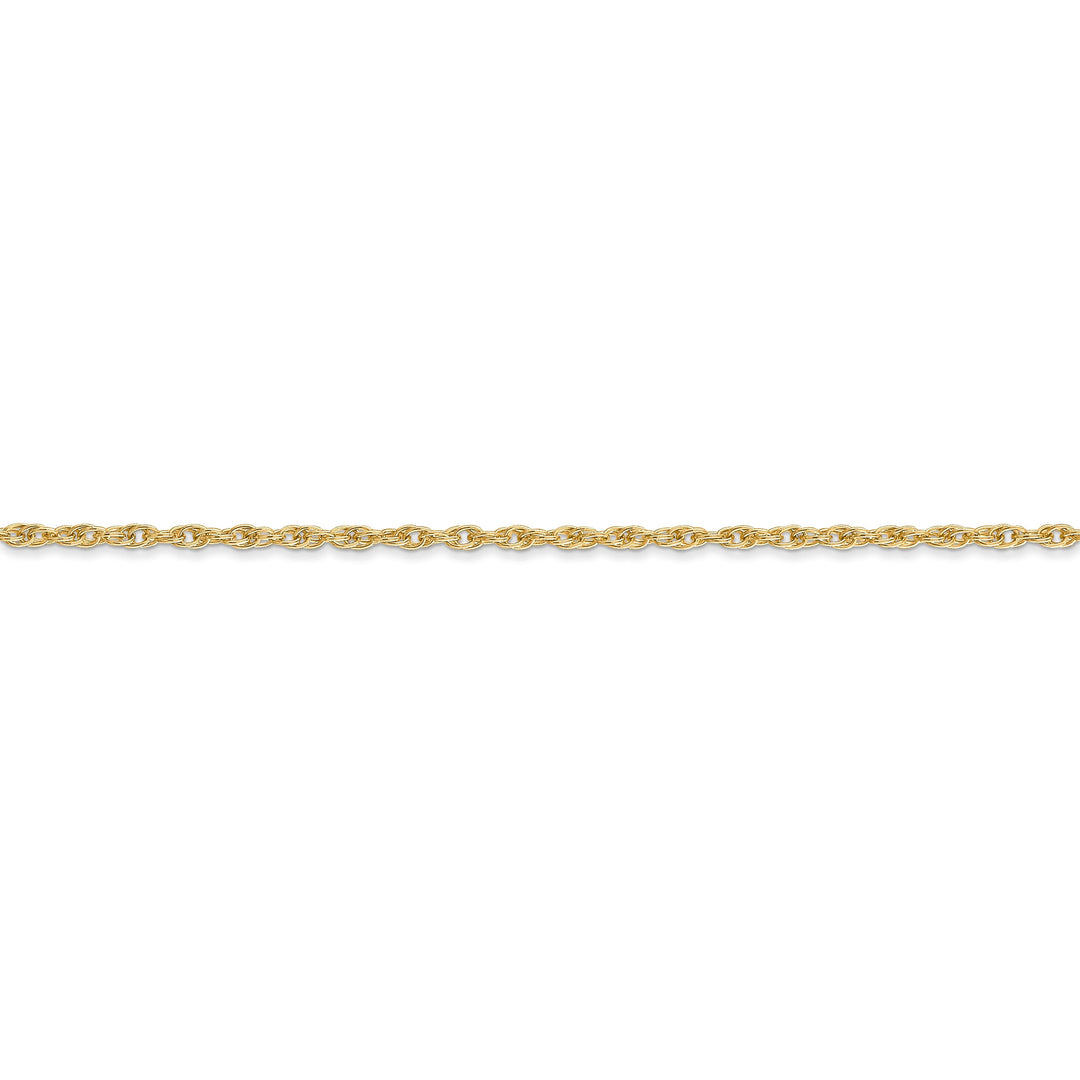 14k Yellow Gold 1.55mm Carded Cable Rope Chain