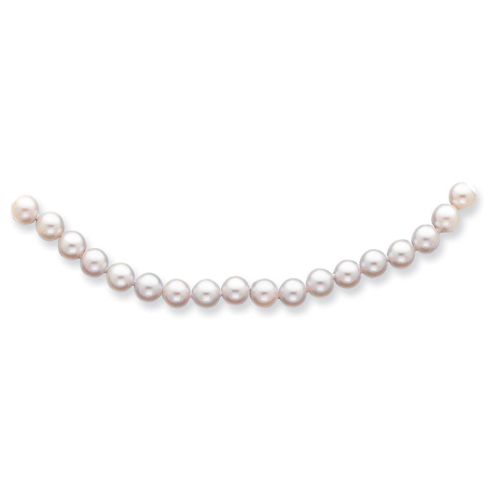 14k Gold White Akoya Saltwater Cultured Pearl