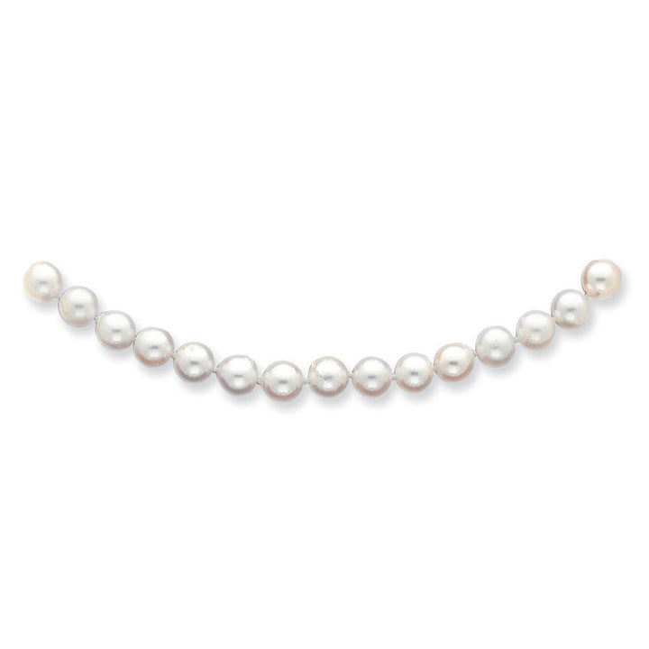 14k Gold White Akoya Saltwater Cultured Pearl