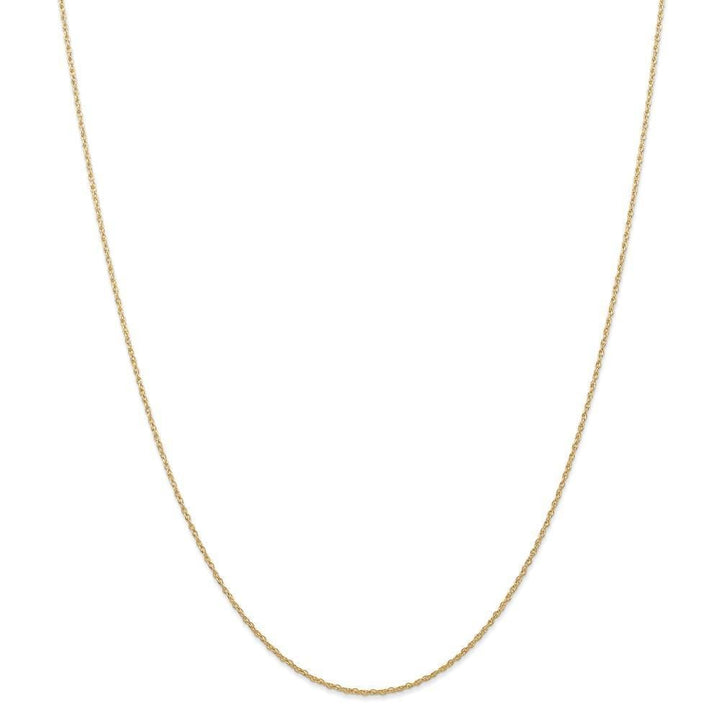 14k Yellow Gold 0.70mm Carded Cable Rope Chain