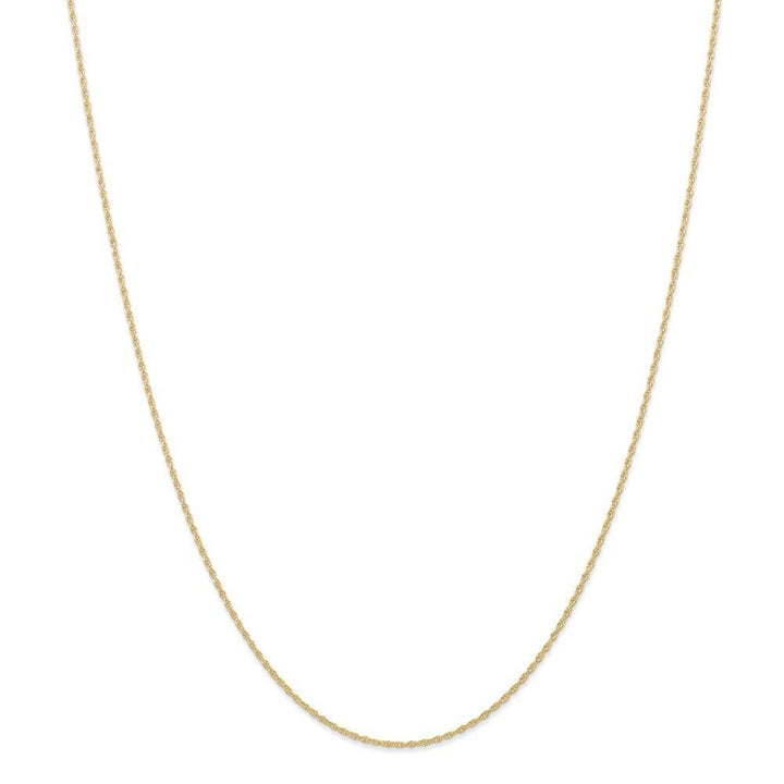 14K Yellow Gold 0.95mm Carded Cable Rope Chain