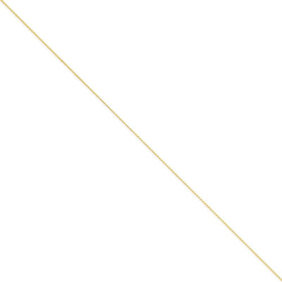 14k Yellow Gold 1.00mm Diamond Cut Spiga Chain at $ 79.27 only from Jewelryshopping.com