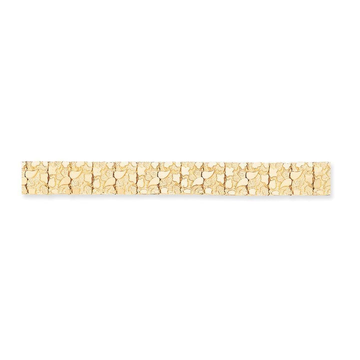 14k Yellow Gold 15MM Nugget Bracelet