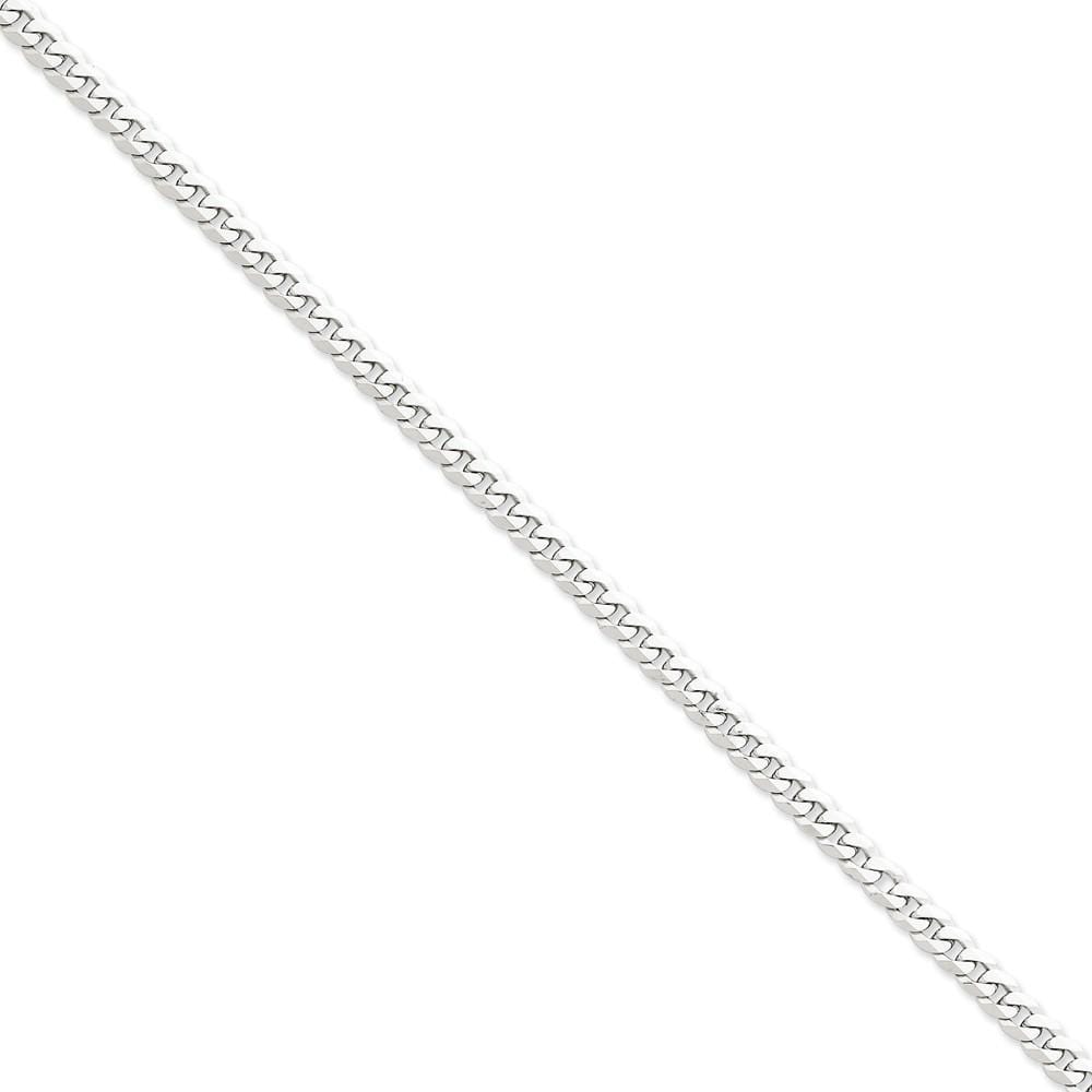 14k Yellow Gold 5.75mm Flat Beveled Curb Chain