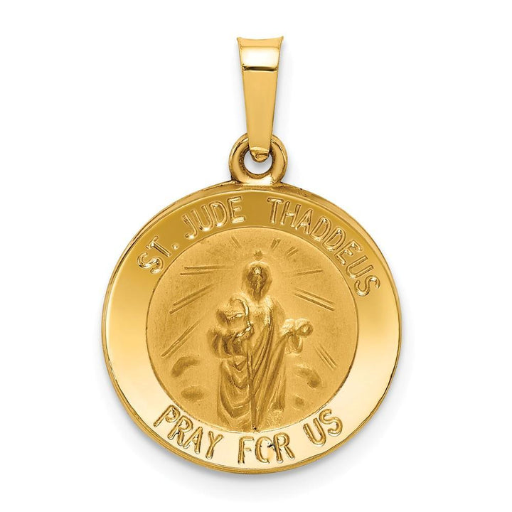 14k Yellow Gold Saint Jude Thaddeus Medal