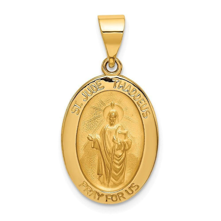 14k Yellow Gold Saint Jude Thaddeus Medal