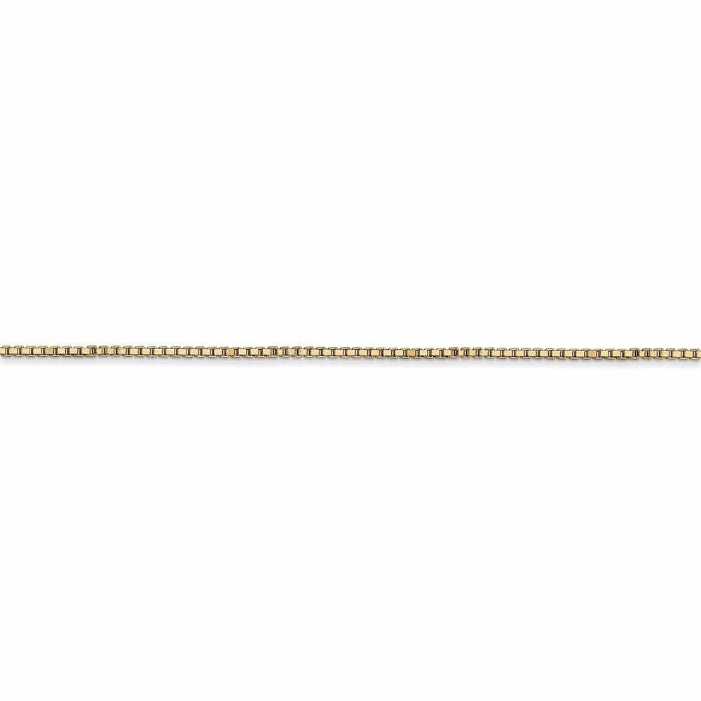 10k Yellow Gold 1 mm Box Chain