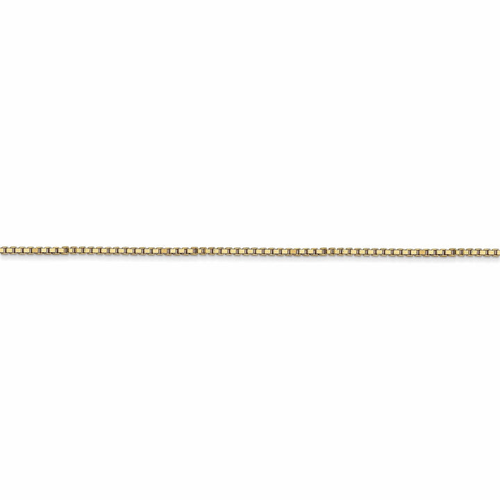 10k Yellow Gold 1 mm Box Chain