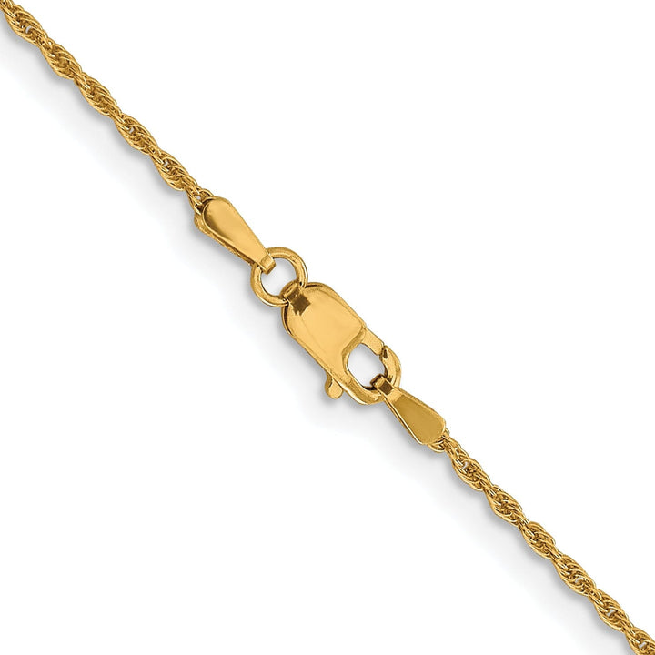 Leslie 10k Yellow Gold 1.2 mm Loose Rope Chain