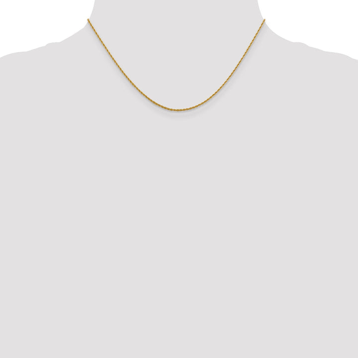 Leslie 10k Yellow Gold 1.2 mm Loose Rope Chain