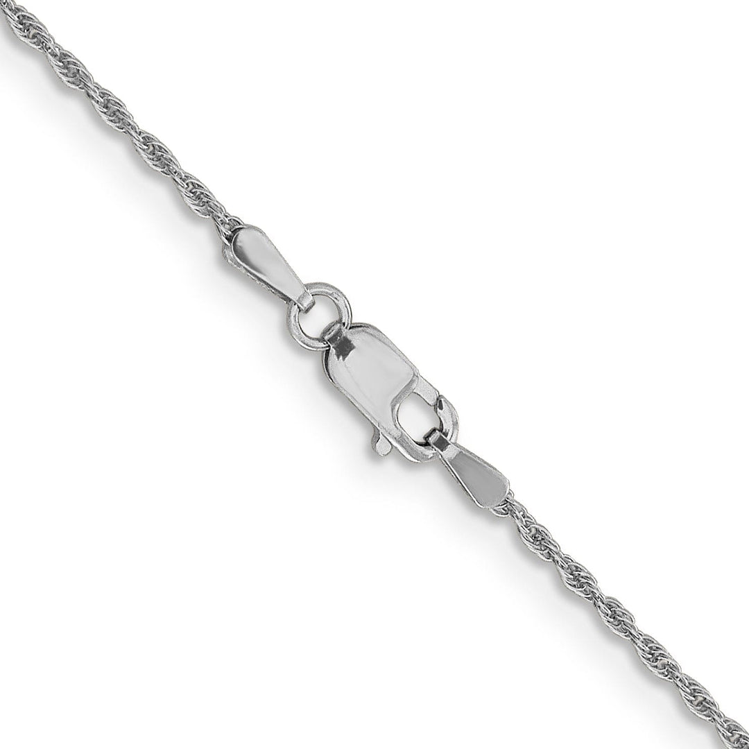 14K White Gold 1.3 mm Pendant Rope