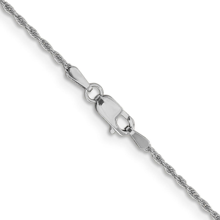 14K White Gold 1.3 mm Pendant Rope