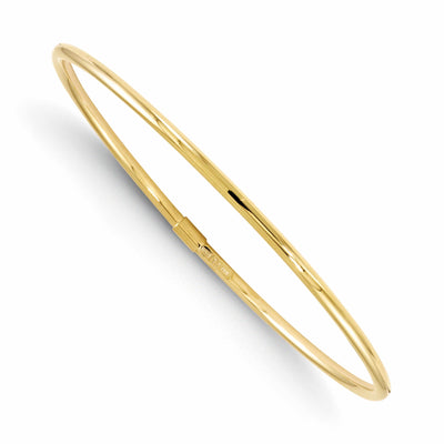 10k Yellow Gold Slip-On Bangle at $ 203.56 only from Jewelryshopping.com