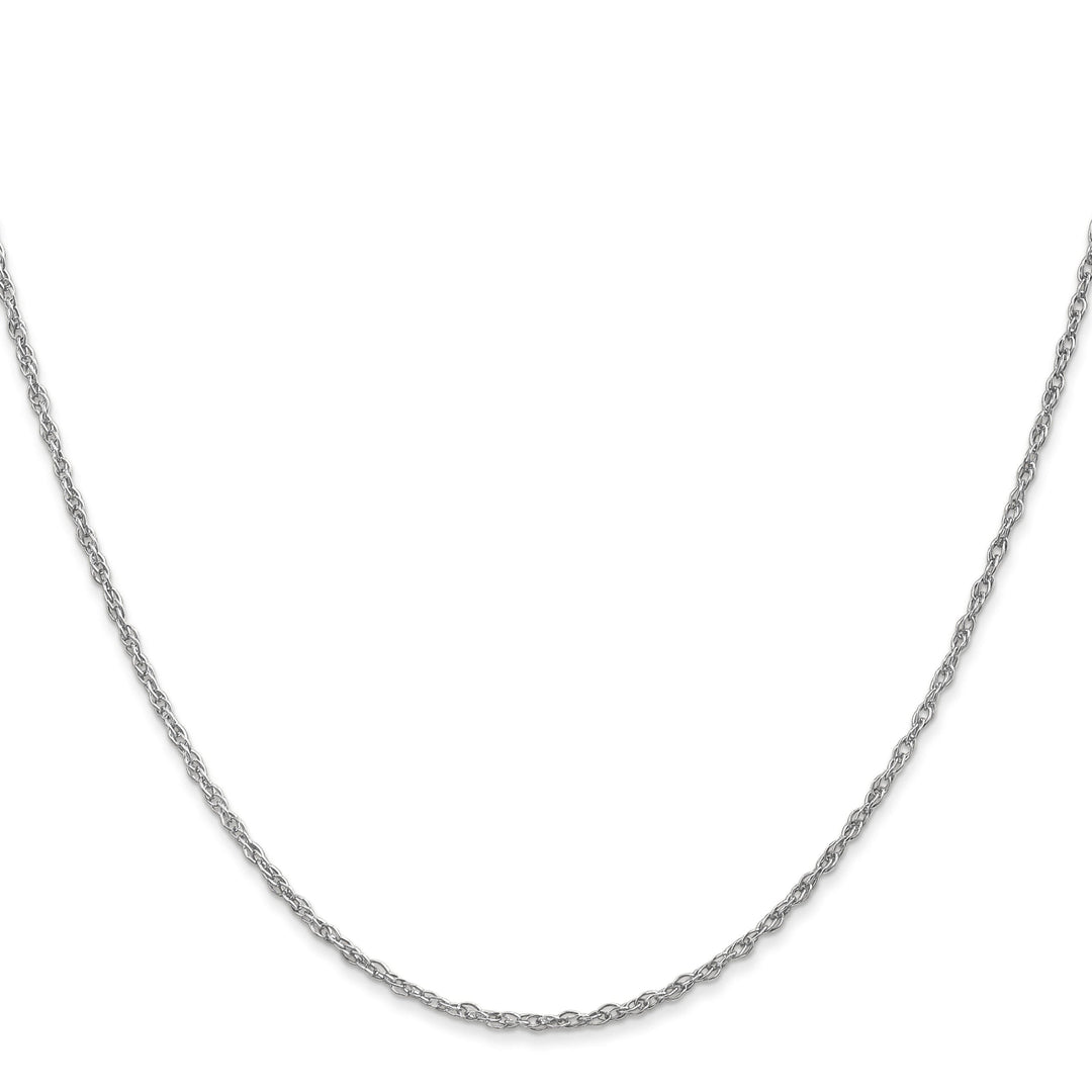 14K White Gold 1.5 mm Pendant Rope