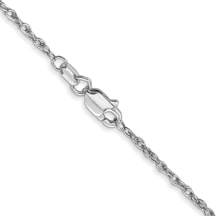 14K White Gold 1.5 mm Pendant Rope