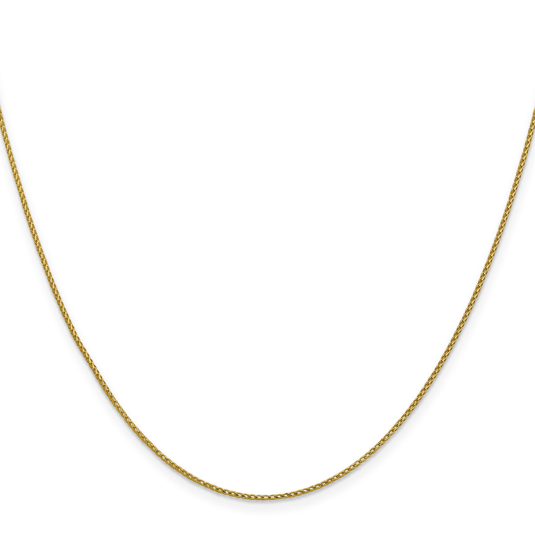 14k Yellow Gold 1 mm D.C Open Franco Chain