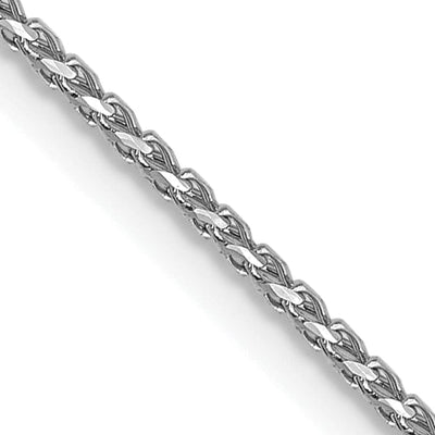 14K White Gold .95 mm D.C Open Franco Chain at $ 246.18 only from Jewelryshopping.com