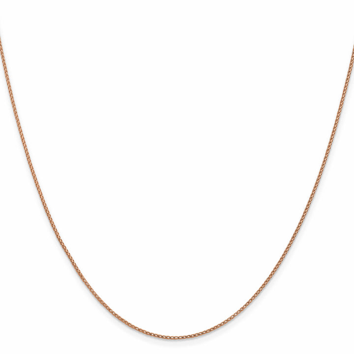 14K Rose Gold .95 mm D.C Open Franco Chain