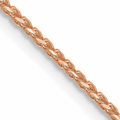 14K Rose Gold .95 mm D.C Open Franco Chain at $ 266.53 only from Jewelryshopping.com