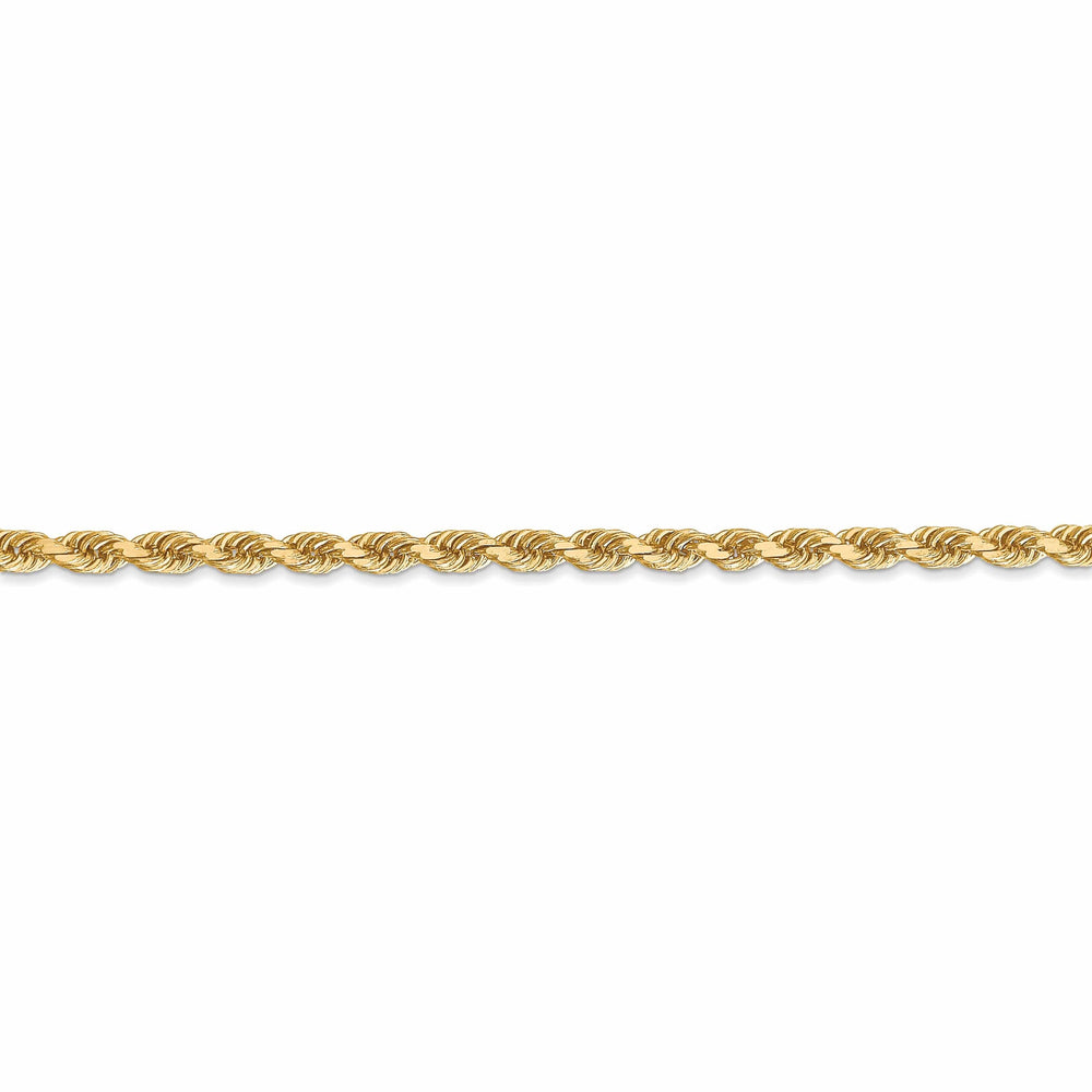 10k Yellow Gold 3.00mm D.C Rope Chain