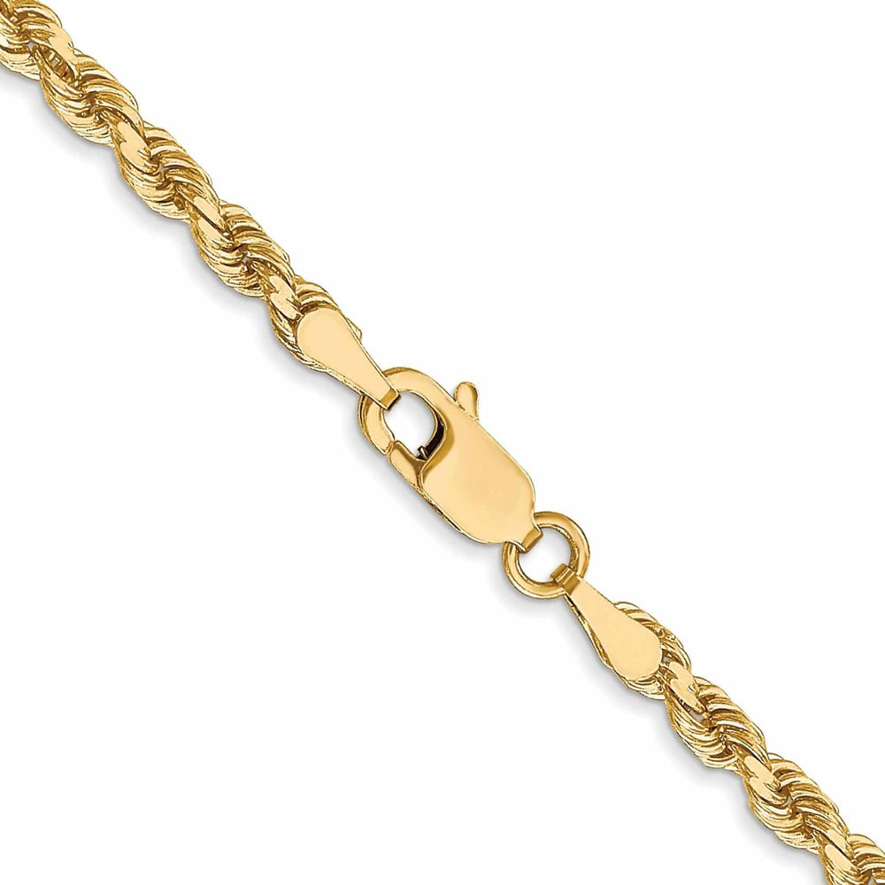 10k Yellow Gold 3.00mm D.C Rope Chain