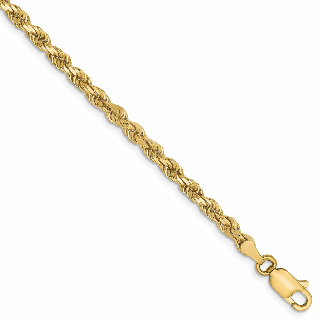 10k Yellow Gold 3.00mm D.C Rope Chain