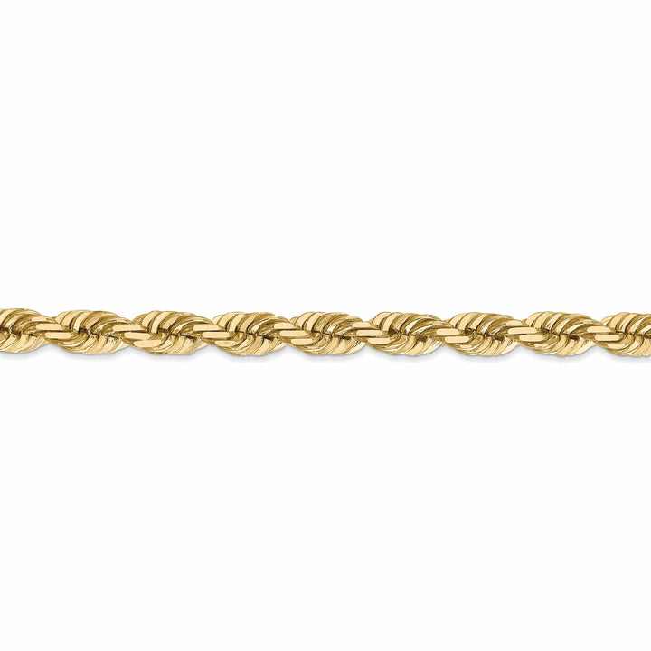 10k Yellow Gold 6.00mm D.C Rope Chain