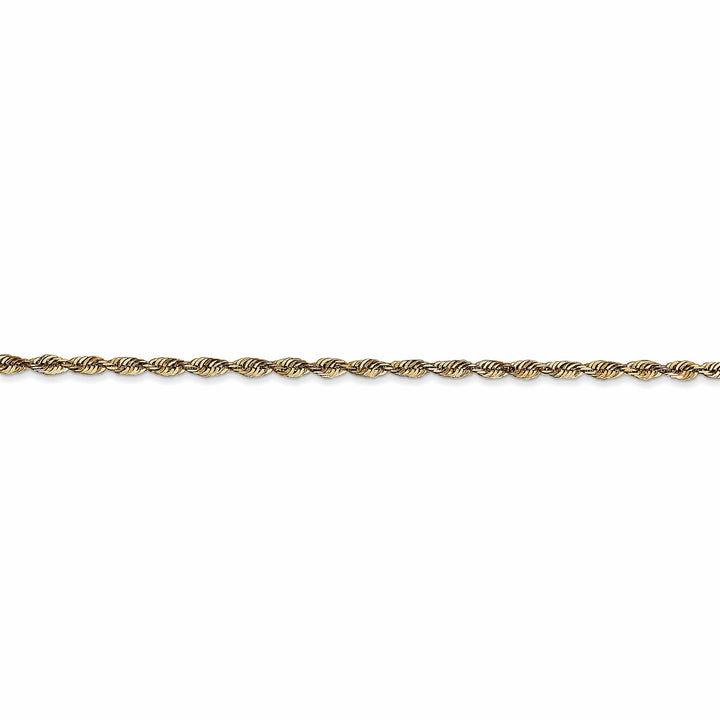 10k Yellow Gold 2.00m DC Lightweight Rope Chain