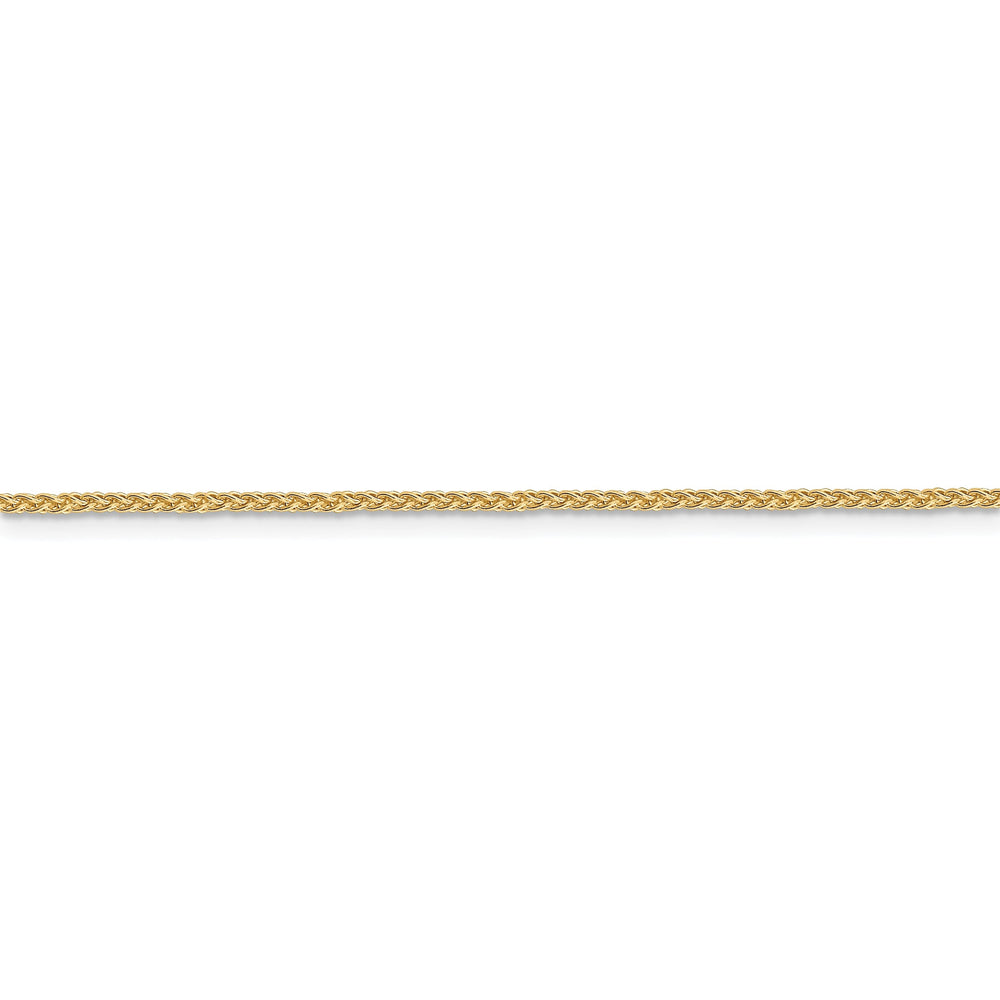 Leslie 10k Yellow Gold 1.5mm Spiga Wheat Chain