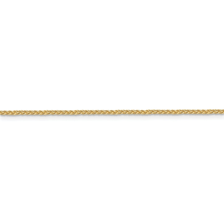 Leslie 10k Yellow Gold 1.5mm Spiga Wheat Chain