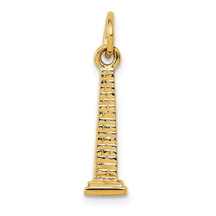 14k Yellow Gold Washington Monument Charm