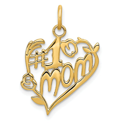 14k Yellow Gold Polished Finish Chinese Symbol Good Luck Design Charm Pendant at $ 97.22 only from Jewelryshopping.com