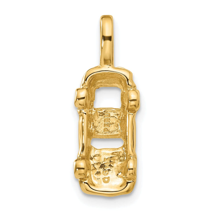 14k Yellow Gold Sports Car Charm