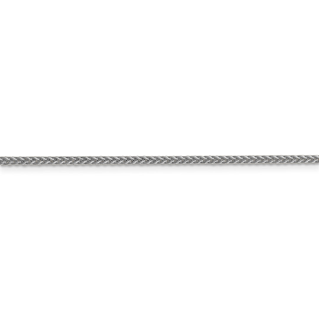 14k White Gold 2.00mm Lightweight Wheat Chain