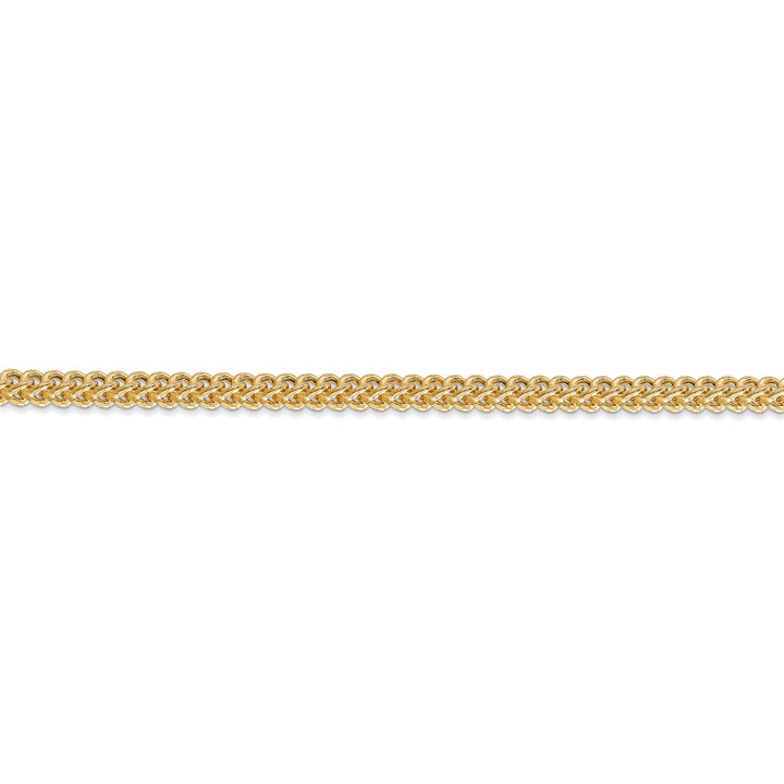 14k Yellow Gold 3.00m Semi Solid Franco Chain